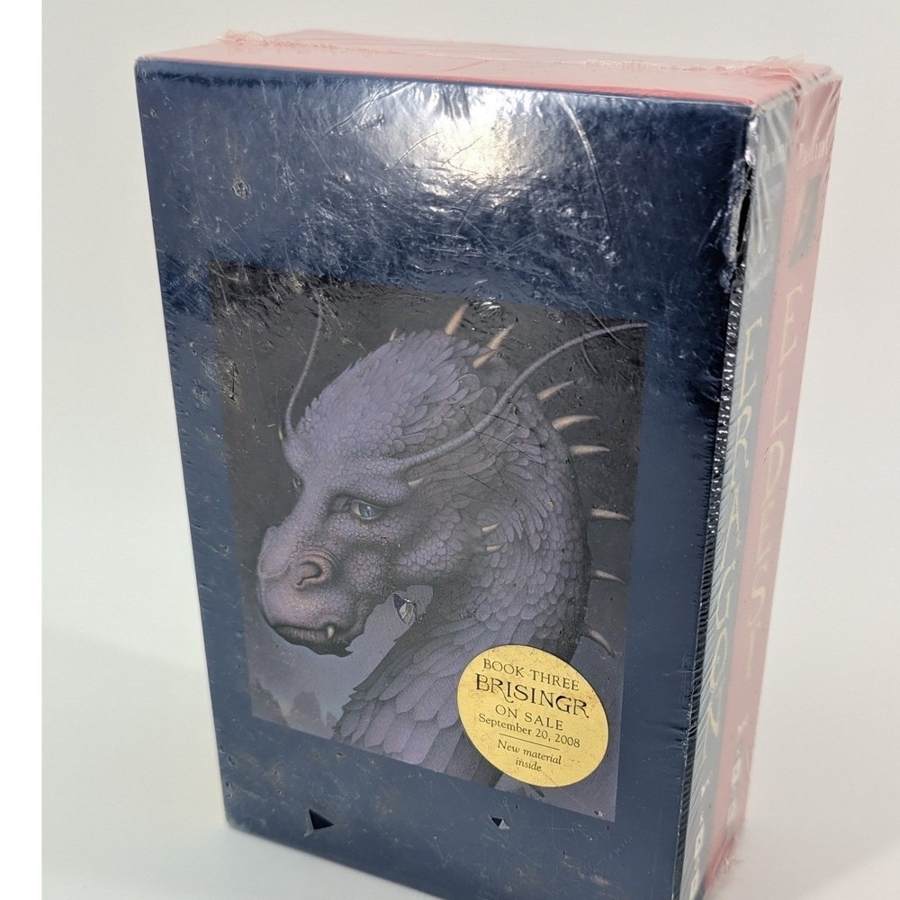 Christopher Paolini Inheritance Cycle Eragon Eldest Box Set Hardcover Sealed